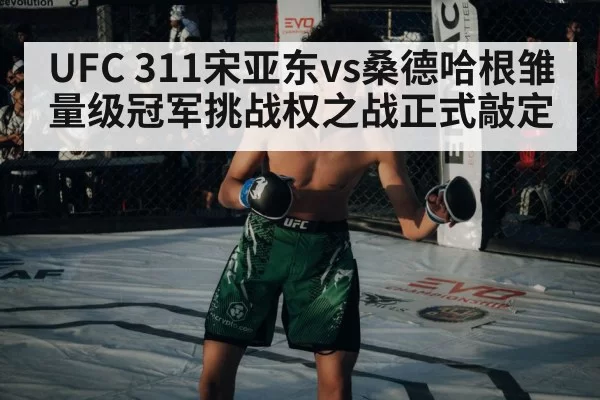 UFC 311宋亚东vs桑德哈根雏量级冠军挑战权之战正式敲定